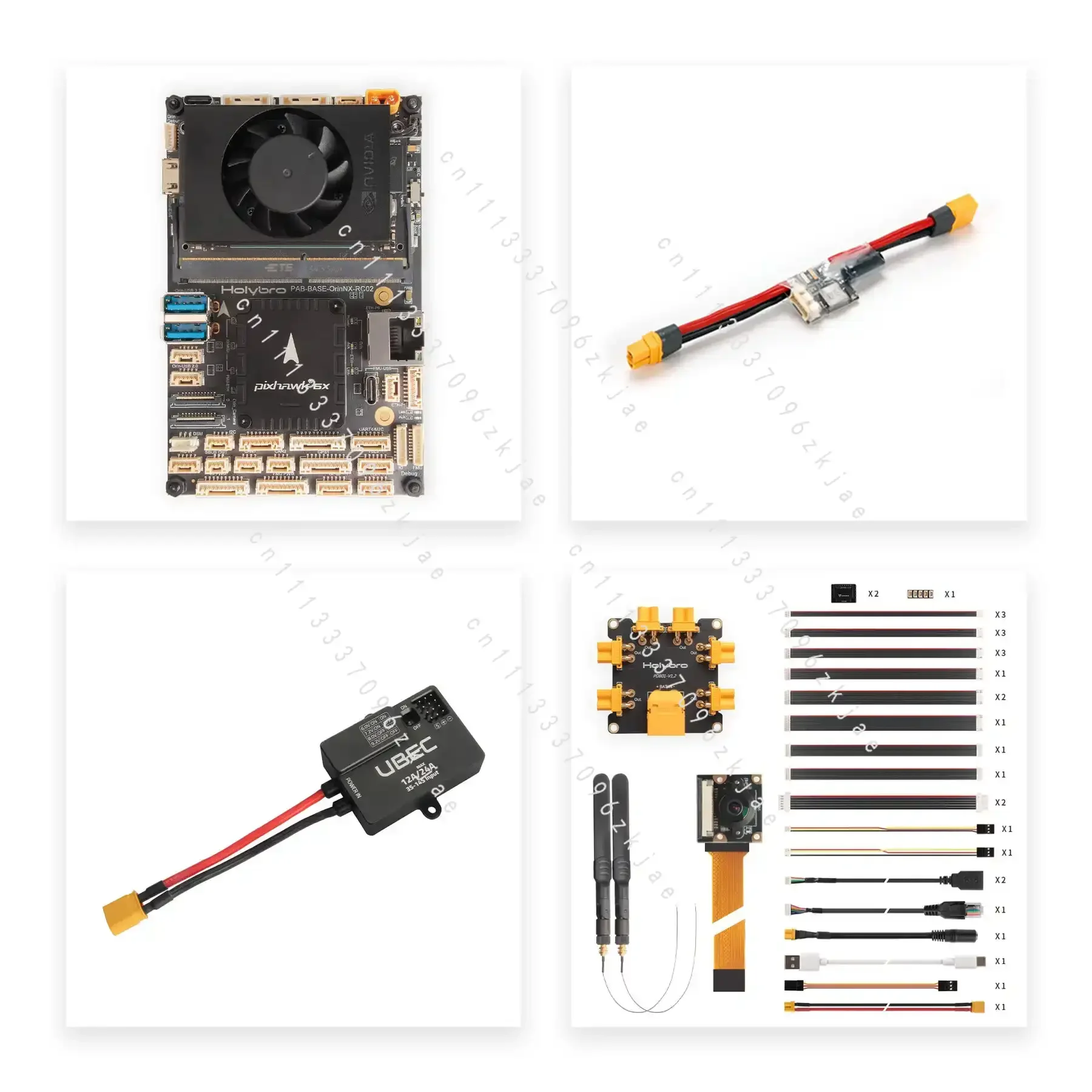 Pixha/wk Jetson Baseboard Combines The Power of Pixhawk & Nv,.,id，ia Jetson in A Single Board