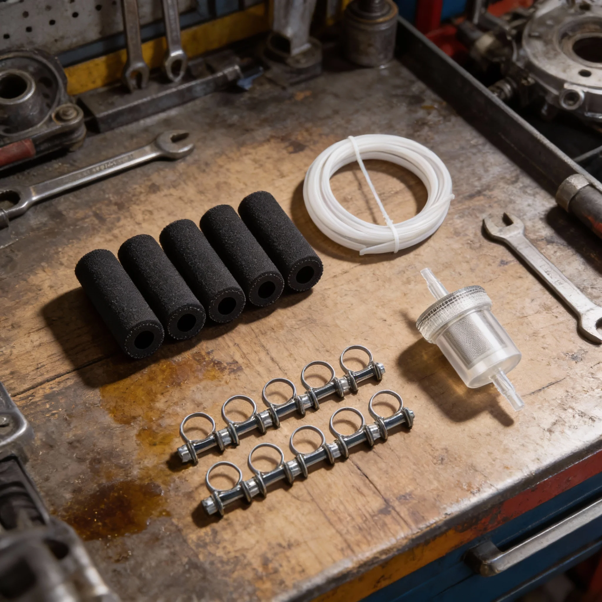 

Нагреватель дизельного топлива, стоячая труба топливного бака и зажим для топливной трубы, аксессуары, зажим для дизельного топлива, детали электроинструментов