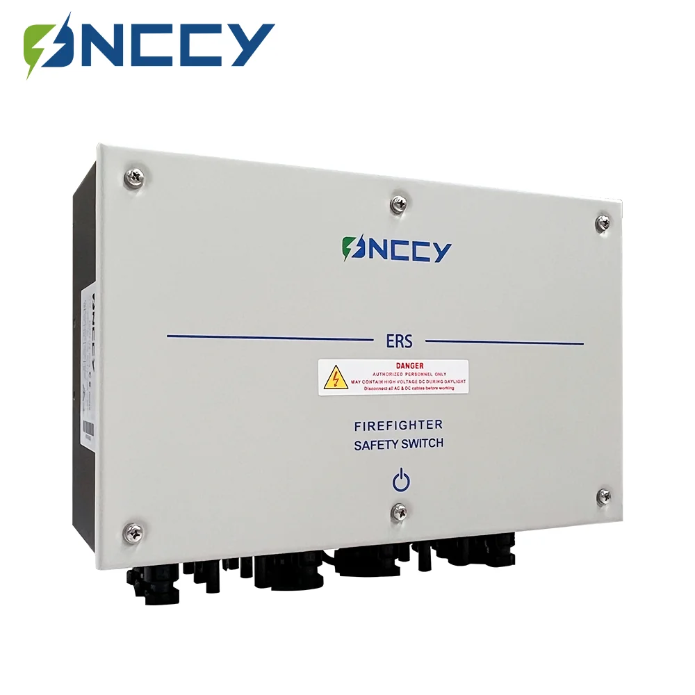 ONCCY 20P Firefighter safety switch，1600VDC Firefighter switch for solar panels，PV Solar IP66 Rapid shutdown 40A