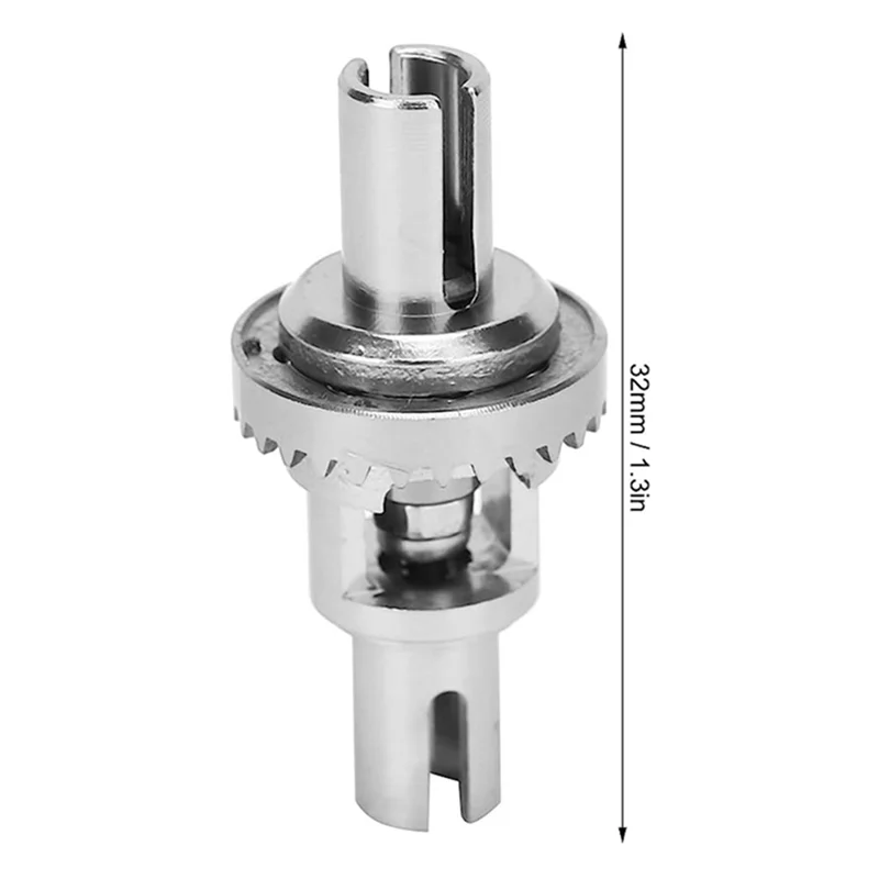 For Weili 1/28 284161 284010 284131 Remote Control Car Accessories Metal Upgrade Front And Rear Differential
