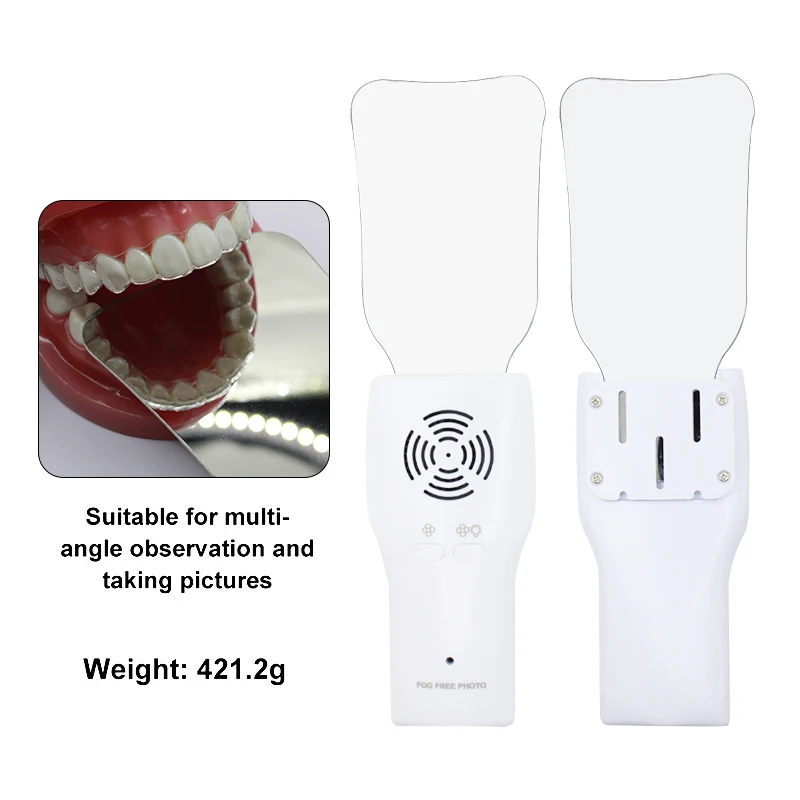Enhance precision in dental procedures with the Dental Defogging Orthodontic Mirror LED set. Essential odontologia equipment