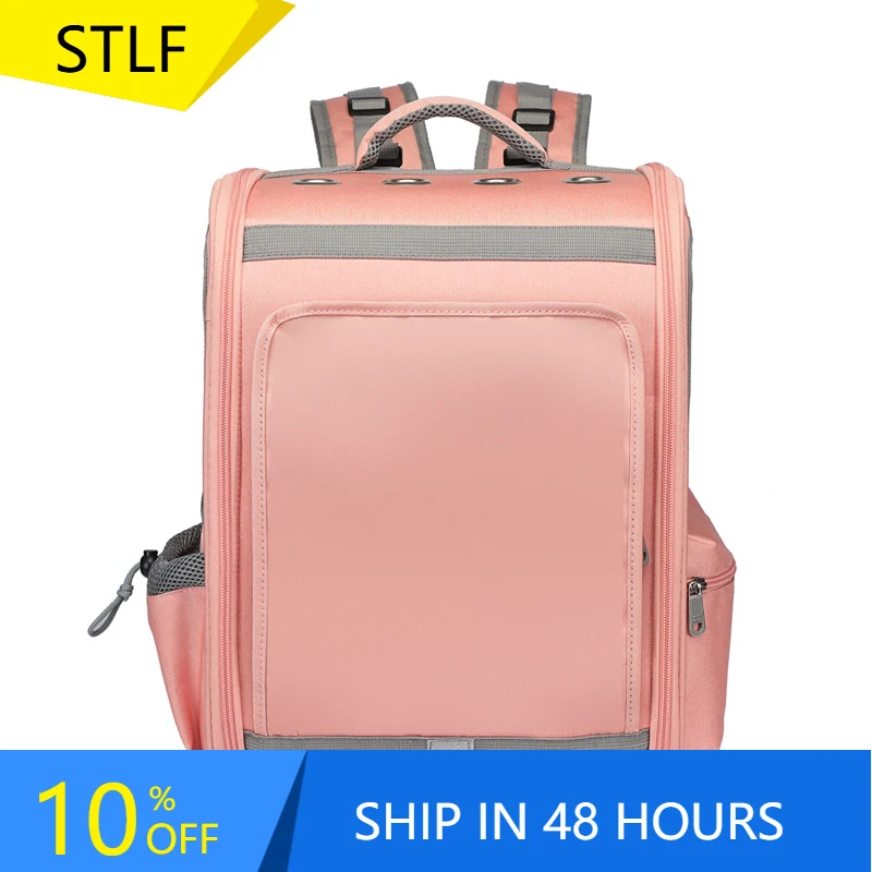 

STLFFactory Customization Breathable and Comfortable Mochilas Pet Carrier Pet Products Oxford Cloth Cat Backpack Carrier