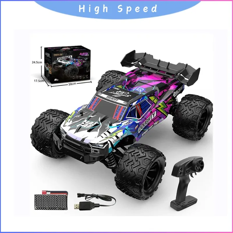 

Внедорожный радиоуправляемый грузовик 4WD со светодиодной подсветкой, высокоскоростной вездеход в масштабе 9502E 1/16 для ночных гонок и ползающих устройств