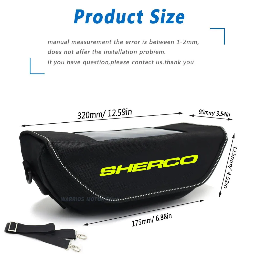 For SHERCO SE-F SE-R SE SEF 2014-2023 2024 Motorcycle Handlebar bag waterproof handlebar travel navigation bag