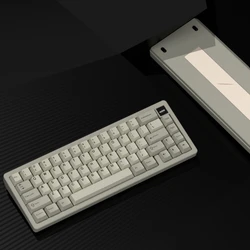 Fairy65 Aluminum Mechanical Keyboard Kit Wireless Bluetooth Gasket Hot-Swap Built-in Screen CNC Custom 65% Gaming Keyboard Gift