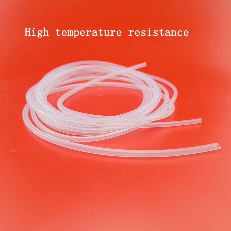 

10m/Lot Inner Diameter 0.3-2mm Food Grade Transparent Silicone Tube Heat Resistant Flexible Hose Medica laboratory Silicone Tube