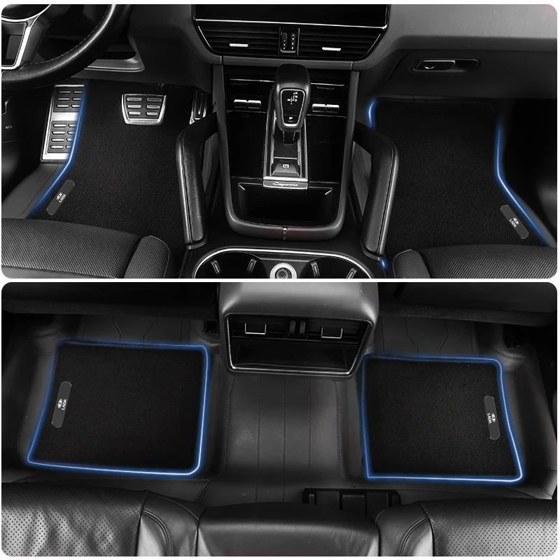 

4Pcs Car Floor Mats Car Foot Pad Fashion Car Carpet Cushion For Lada Priora Sedan Sport Kalina Granta Vesta Niva Samara 2110