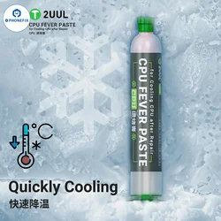 2UUL CPU Fever Paste Thermal Conduction Anti-heat Paste for CPU Fast Heat Dissiption After Soldering Repair Quick Cooling  Paste