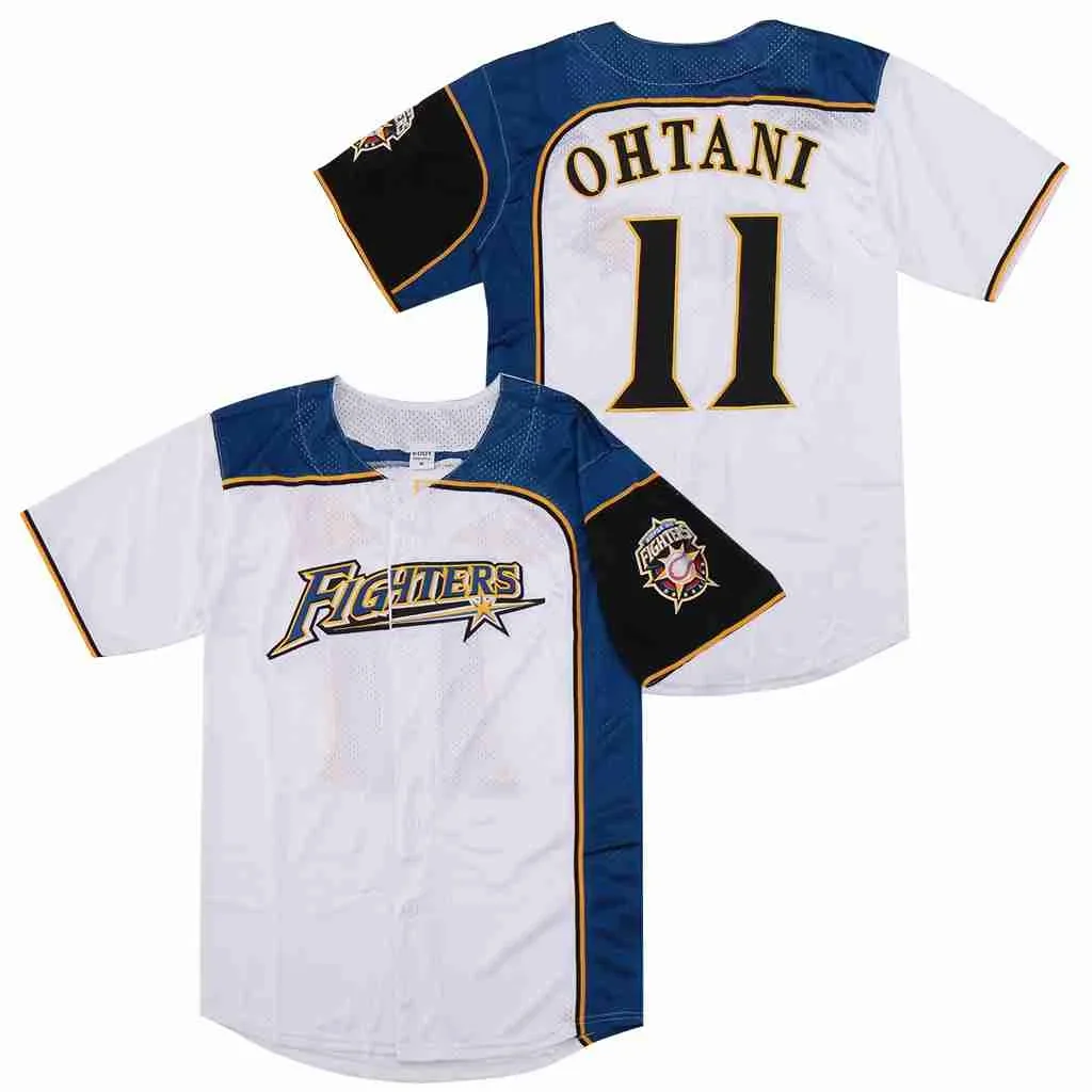 Baseball Jersey Japan FIGHTERS 11 16 OHTANI jerseys Sewing Embroidery High Quality Cheap Sports Outdoor Green White 2023 World