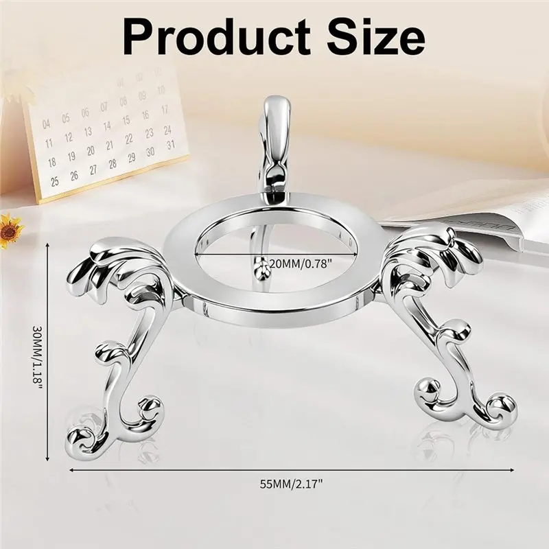 【CYBER MONDAY】Sphere Display Holder(10-Pack), 40-80Mm Crystal Ball Stands For 40-80Mm For Glass