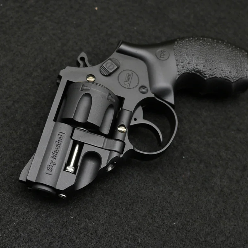 Mainan pistol logam paduan Revolver langit portabel Mini EDC baru hadiah kreatif mainan