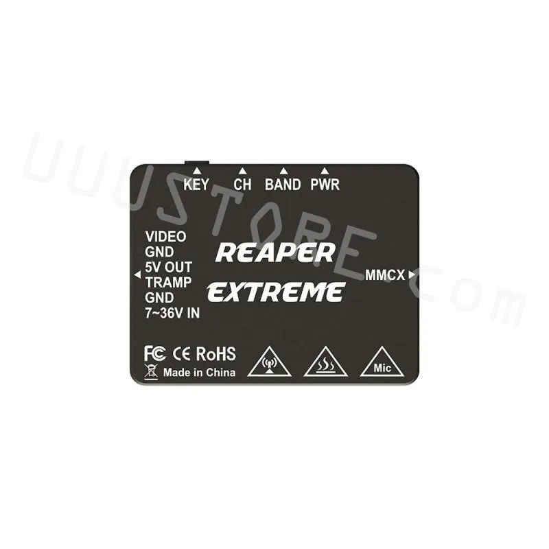 

Foxeer Reaper Extreme 5.8GHz Pit/25mW/200mW/500mW/1.5W/2.5W 2500mW 40CH VTX FPV Transmitter For Long Rang RC Drone Airplane