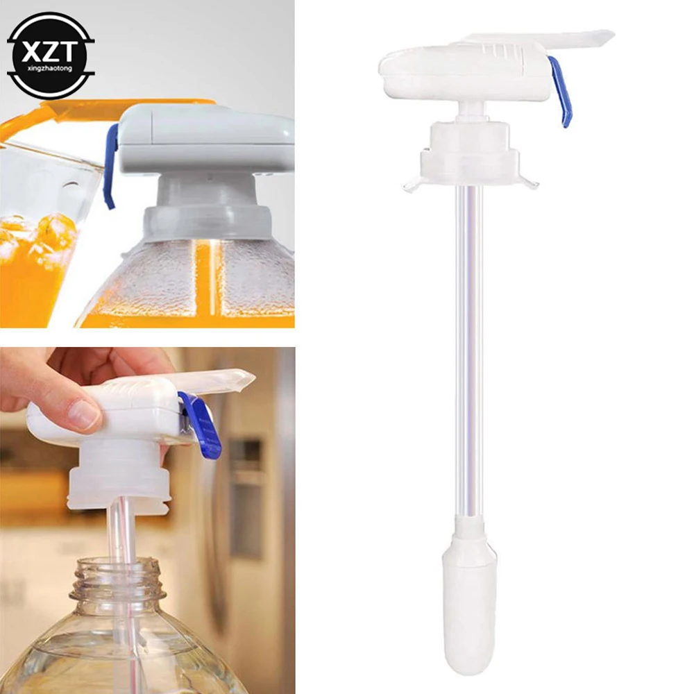 Automatic Drinking Straw Suction Pump Automatic Beverage Straw Beverage Dispenser Spill Proof Water Pump Hand Press Pipette