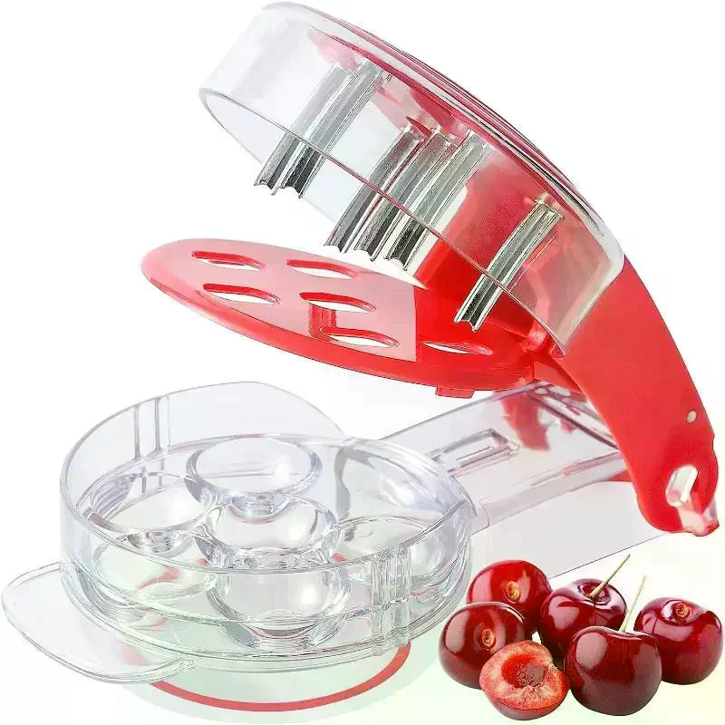 Cherry Pitter Tool 6 Slots Fast Pit Removal Food Grade Material For Home Baking Jam Making — купить у AliExpress WW