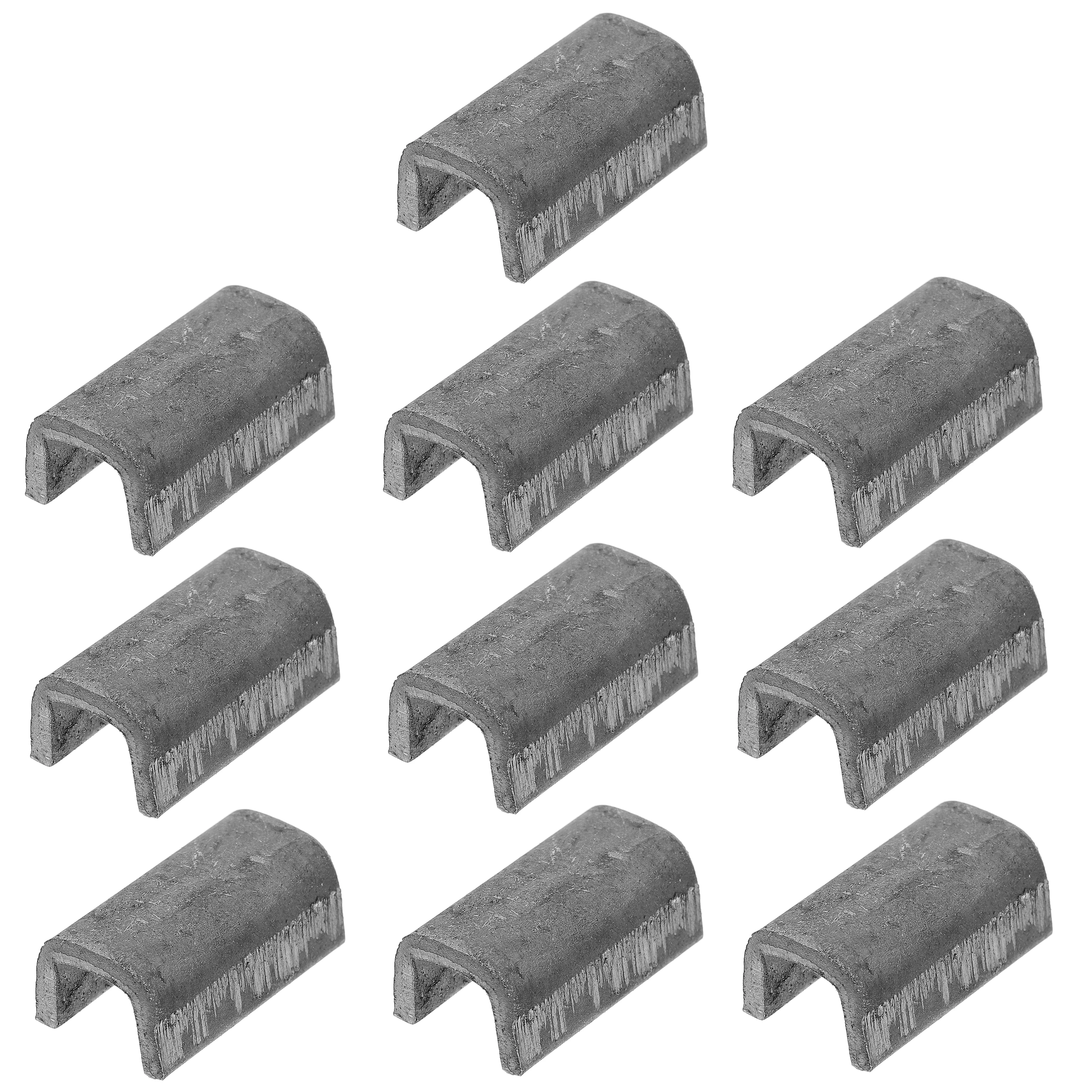 

10pcs Hoe Clips Durable Iron Garden Tools Replacement Parts Shovel Spade Accessories Easy Installation Steel