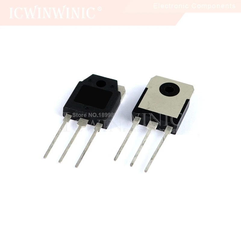 Rückseite des 2SA1216 A1216 Transistors mit Kühlkörpermontagepunkten