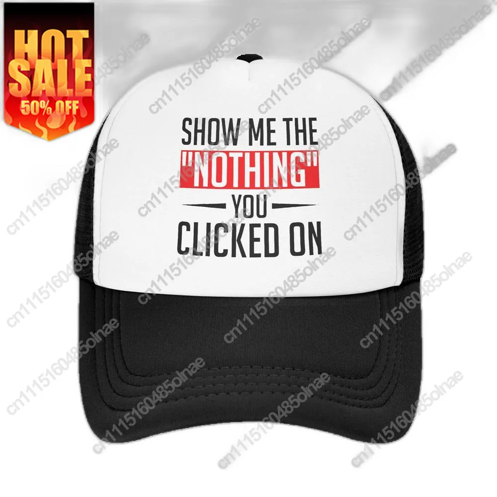 Fashion Cybersecurity Computer Security Cyber Baseball For Men Women Adjustable Hat Outdoor Snapback Trucker Cap