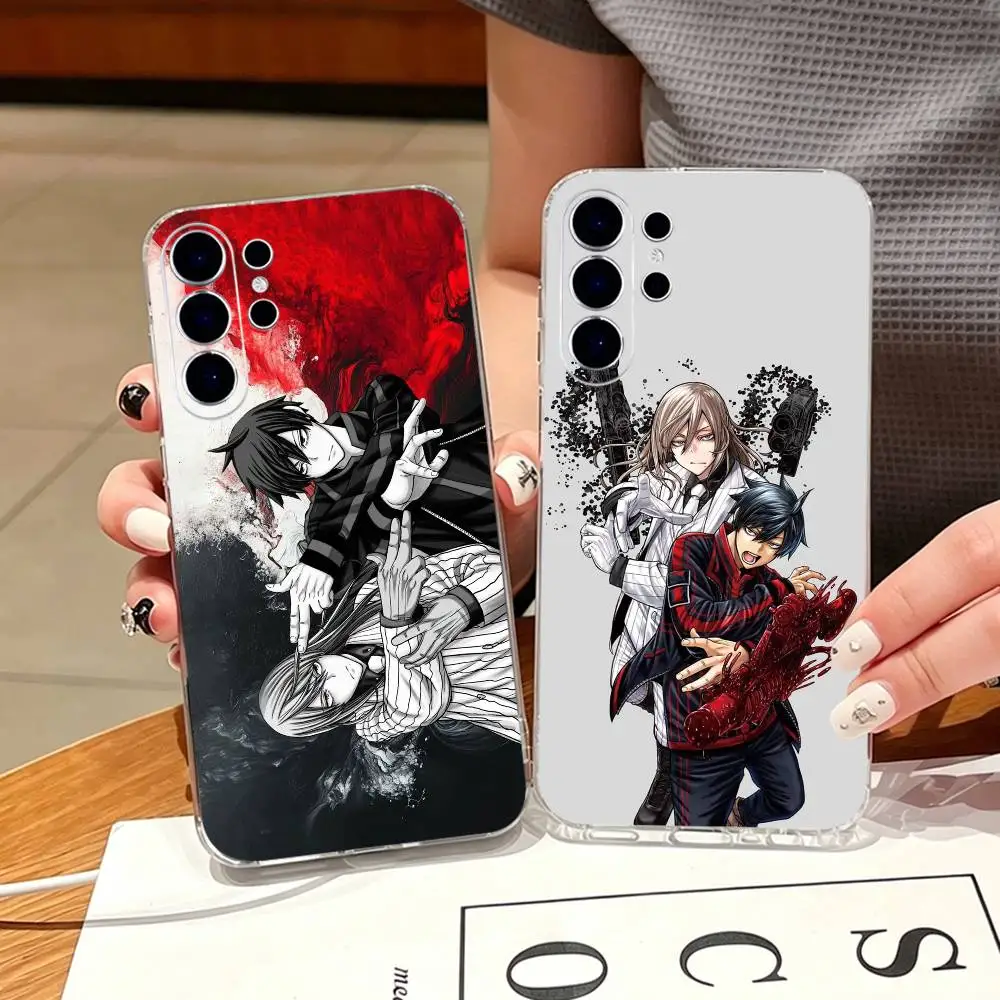 T-Tougen Anki Ichinose Shiki Phone Case For Samsung S25,S24,S21,S22,S23,S30,Ultra,S20,Plus,Fe,Note,10,9,5G Transparent Cover