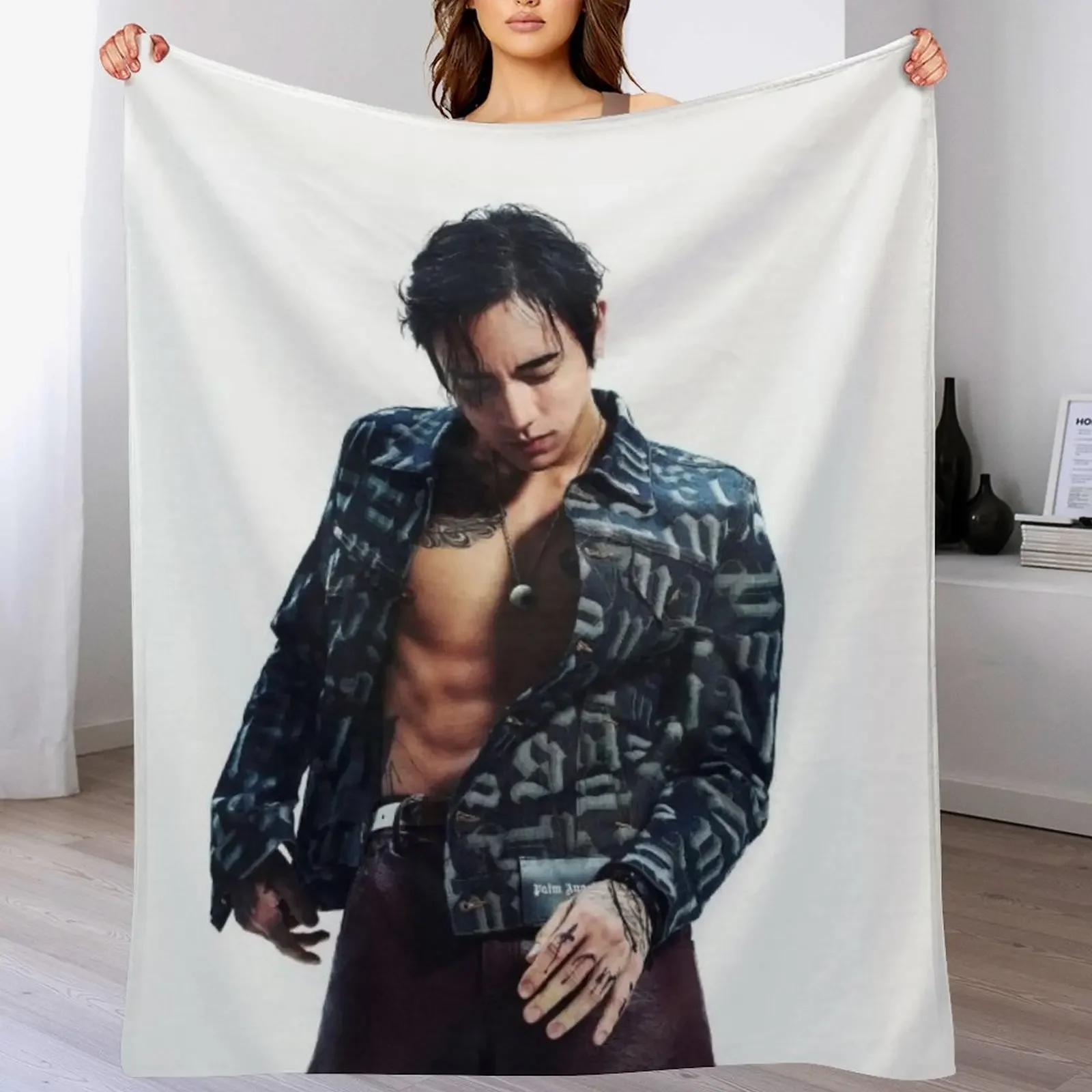 

DPR IAN mito abs hot sexy beautiful poster kpop dream perfect regime Throw Blanket Cozy Light Blanket for Travel Camping Picnic