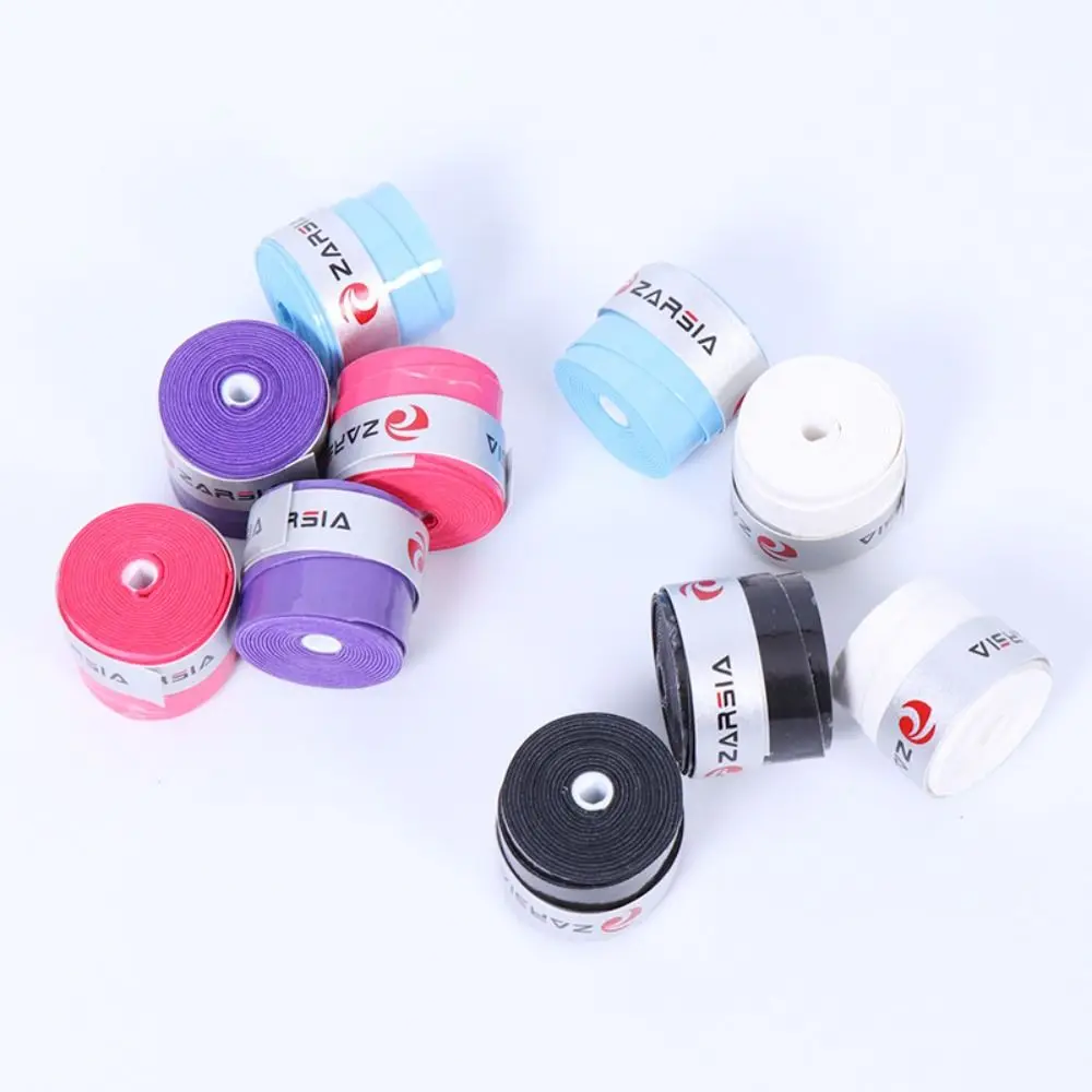 

Shock Absorption Badminton Racket Sweatband Sweat Absorption 0.63mm Tennis Racket Grip Anti Slip Anti-skid