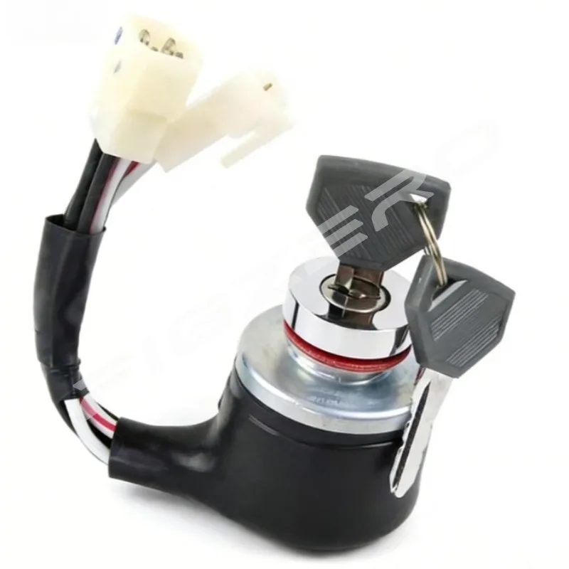 Ignition Starter Switch Starter Power Ignition Key for Dongfanghong JK401C Tractor Diesel Engine Parts