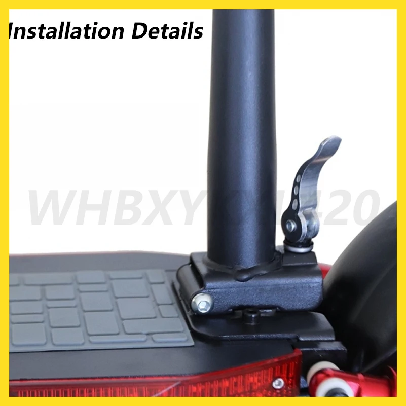 For KUGOO M4 Pro Electric Scooter 10 Inch Folding Seat Saddle Foldable Height Adjustable Shock-Absorbing Chair