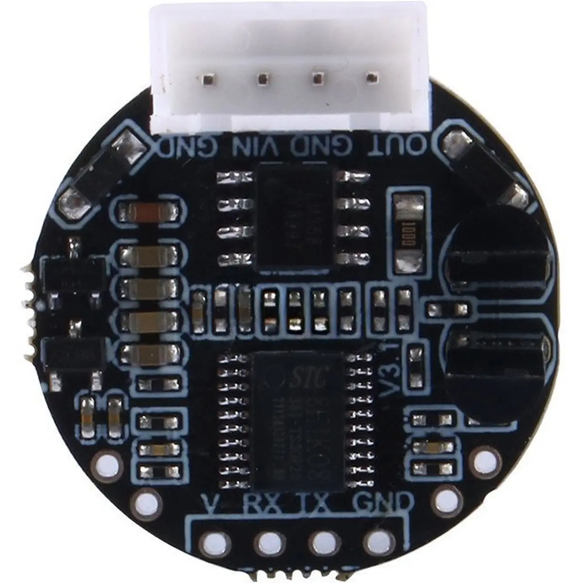 Digital Potentiometer/Encoder Module with 0-20mA Constant-Current Analog Output (12V Input)