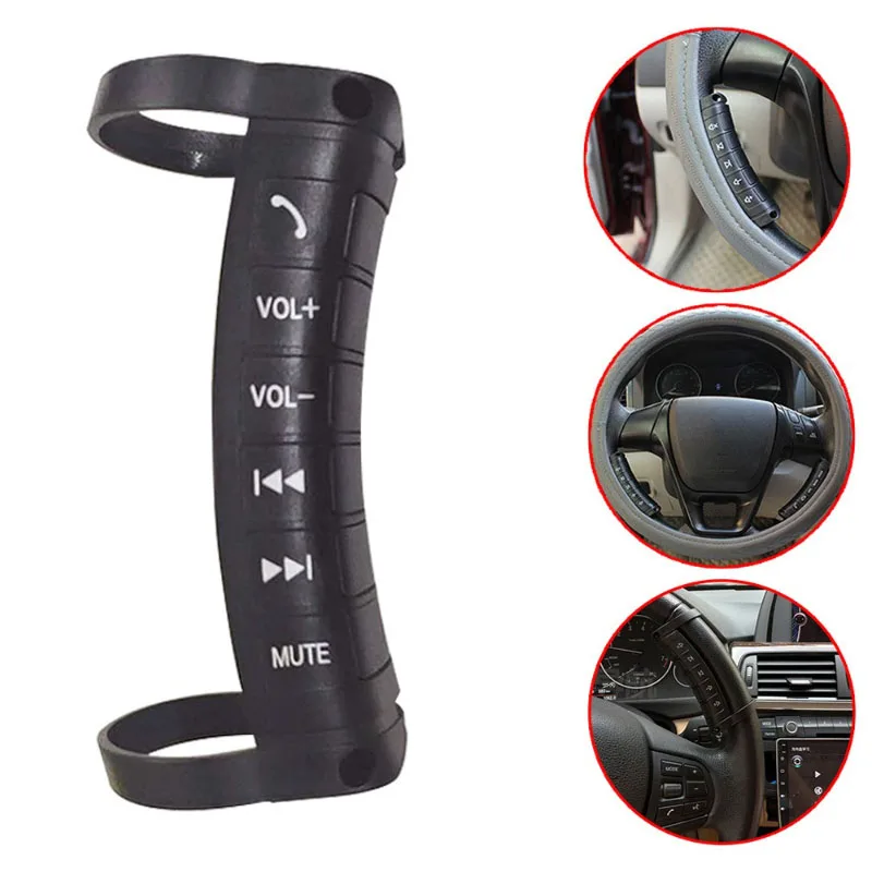 

Universal Wireless Car Steering Wheel Control Multi-function Button Car DVD Player GPS Navigation Radio Remote Control Button