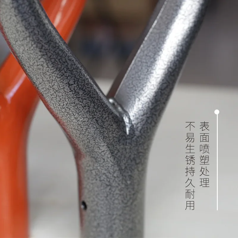 Portable Accessories For Digging, Reusable Replacement, Easy Install, Solid Iron, Garden Tool, Shovel Handle, Spade Fork Raking