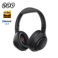 QCY H3 ANC Wireless Headphones 43dB Hybrid Active Noise Cancellation Headset Bluetooth 5.4 Hi-Res Audio Earphones 60H Playtime