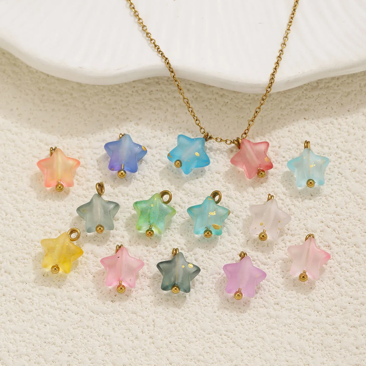 12 шт. миниатюрных акриловых п – обзор и цена Moon Star Earrings