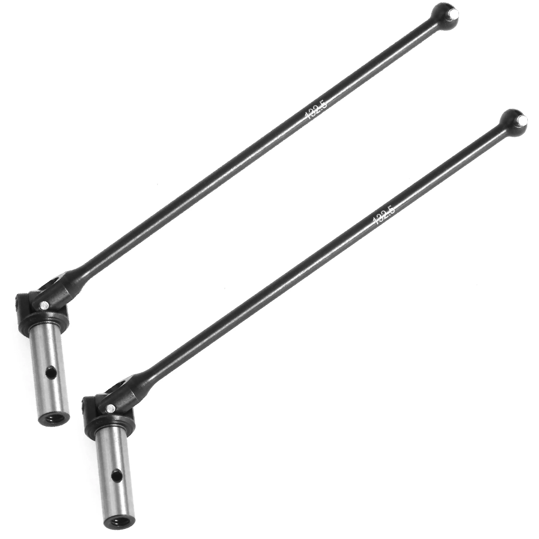 Aço CVD Driveshaft Drive Shaft, Peças de atualização, Acessórios do carro, IS213 para Kyosho MP10T 1/10 RC, 132.5mm, 2Pcs