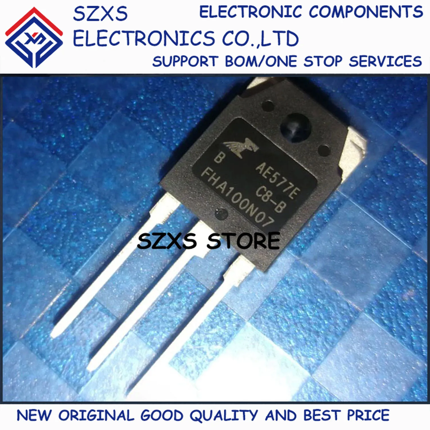 

New Original 10Pcs FHA100N07 TO-3P 68V 100A MOSFET Field-effect Transistor In Stock Electronic Components Good Quality