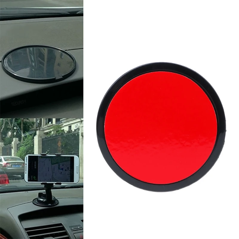 รถดูดถ้วยกาวDashboard Mount Disc Padฐานสำหรับโทรศัพท์GPS Stand Holde