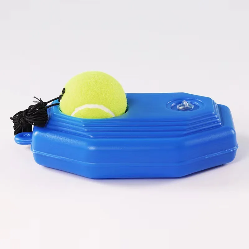 Single player rope tennis trainer self-learning high elasticity tennis base accompanying trainer