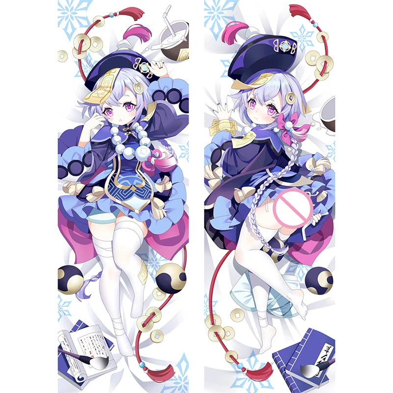 Genshin impact dakimakura kawaii qiqi galgame character pillowcase 59