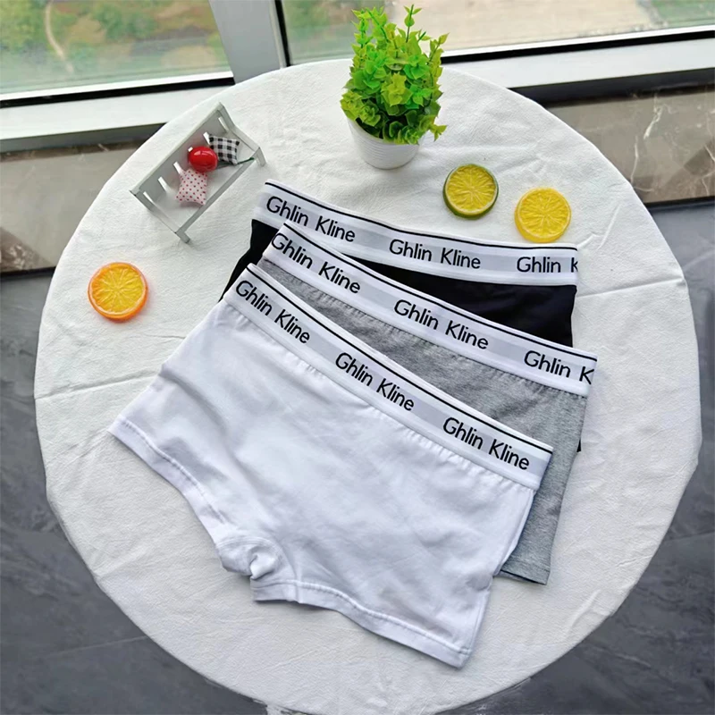 Unisex Boxer underwear women couple sports shorts cotton 100% yoga panty for female Underpants