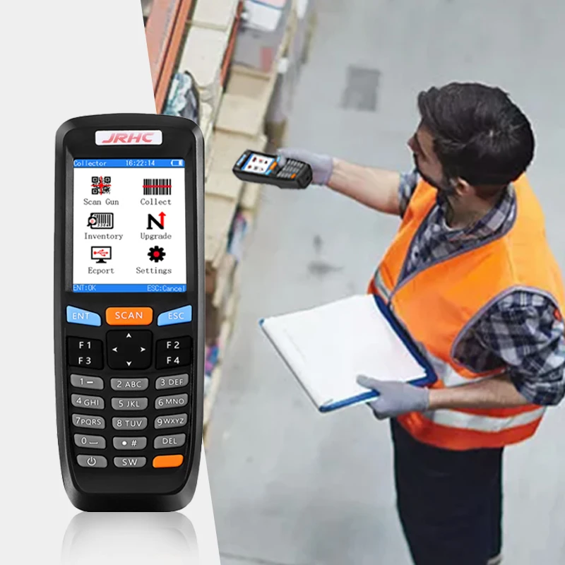 RF6000-1D Wireless Barcode Data Collector Pda Data Collector 2.4G Long Transmission Distance Inventory Scanner