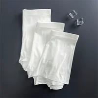 3 Pc Summer Ice Silk Underwear Men Sexy Boxers Seamless Male Underpants Plus Size Ultra-thin Trunk Shorts 5