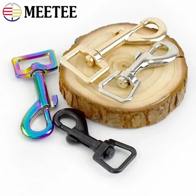 3-10Pcs 15/20/25mm Bag Strap Buckles For Sewing Metal Swivel Lobster Clasp Keychain Trigger Snap Dog Collar Hook DIY Accessories