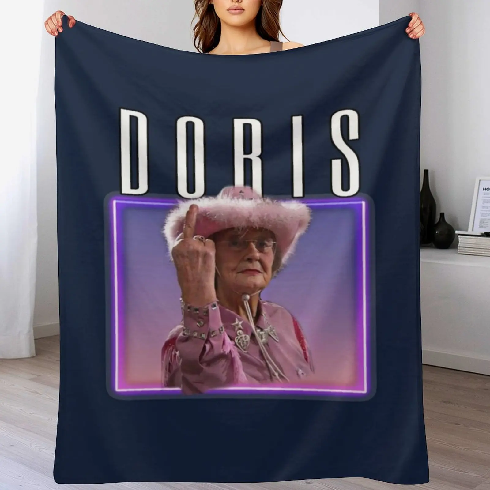 Doris Retro Gavin amp Stacey Throw Blanket Summer Beddings Picnic Luxury St For Decorative Sofa Blankets