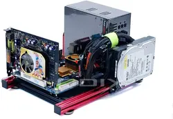 ATX MATX ITX Motherboard Test Bench Open Air Frame Computer Case Aluminum Bracket DIY Bare Frame Support Graphics Card