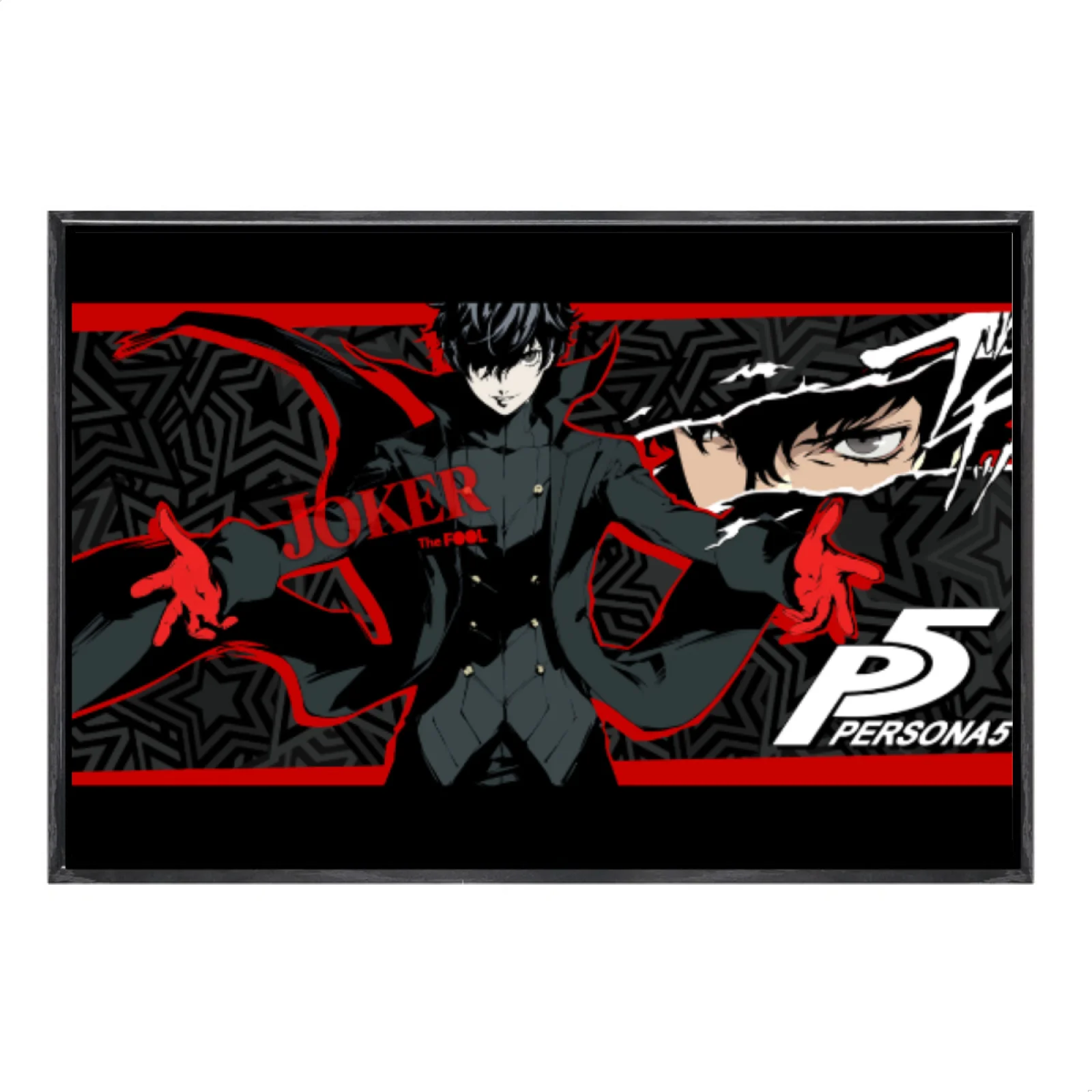 

Японская манга, многоразмерный холст, постер в двойной рамке, настенное искусство, темные души, домашний декор для гостиной, спальни