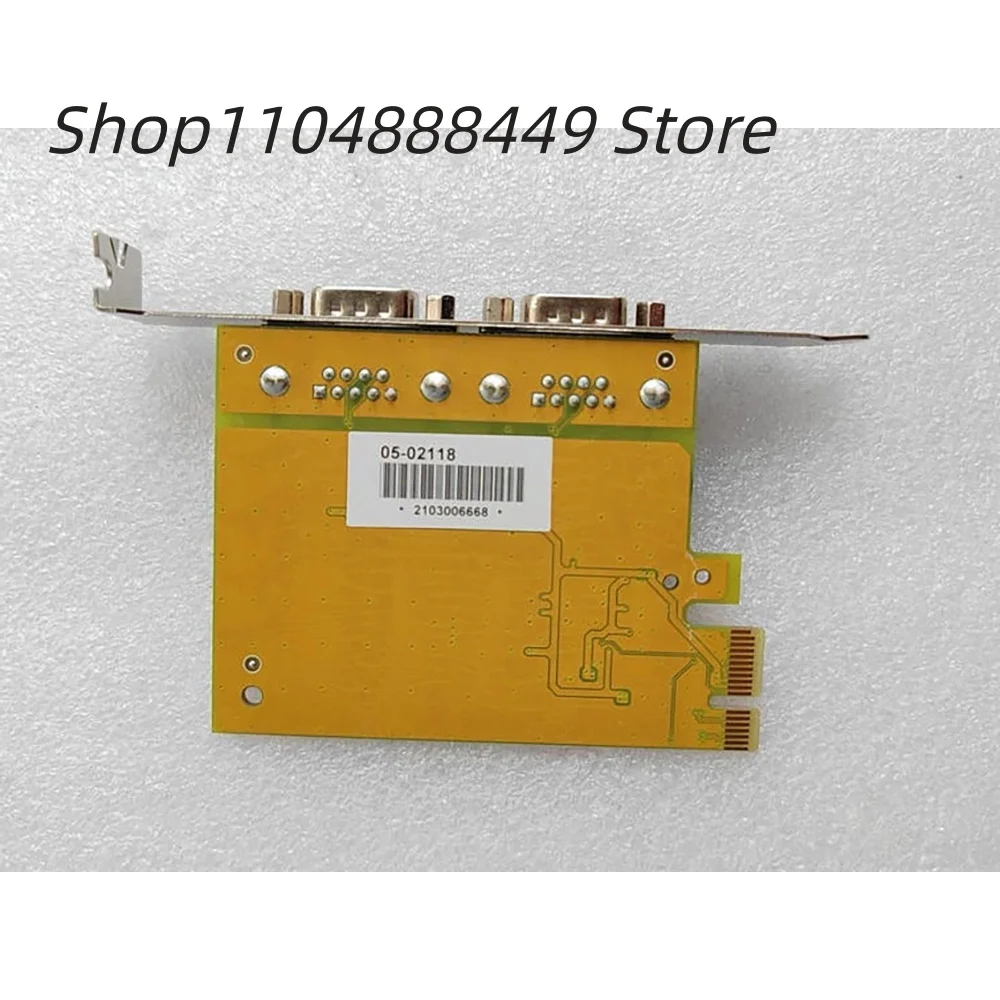 05-02118 SER6437A RS-232 2-port serial communication card