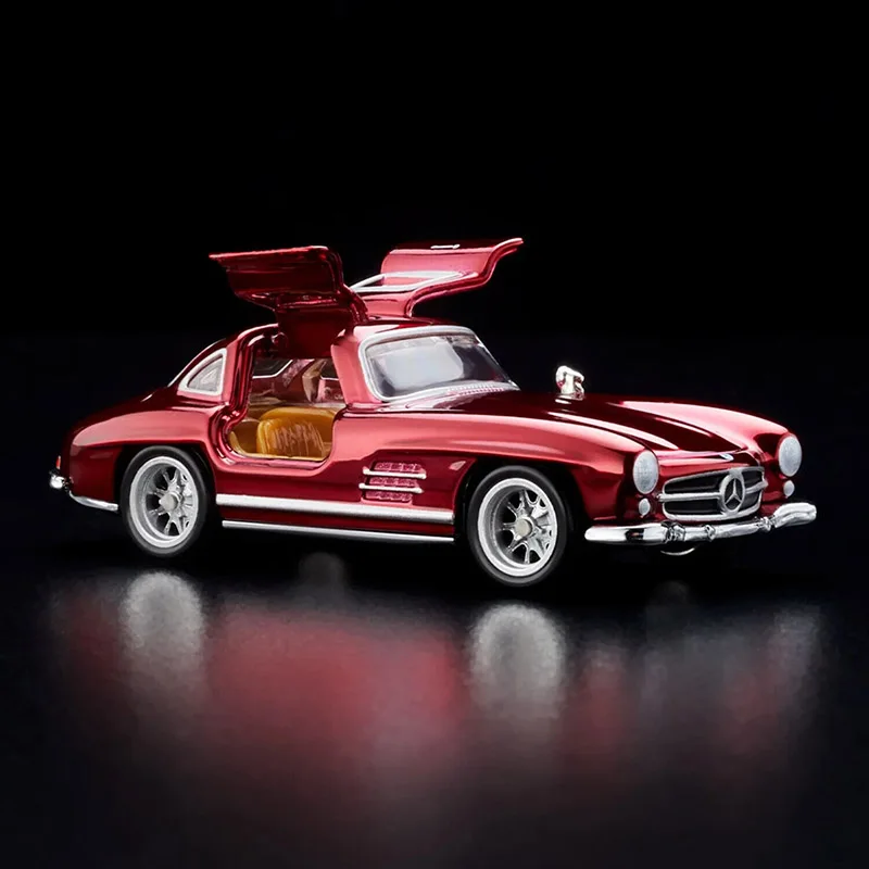 2023 Hot Wheels Collectors RLC Exclusive Red \'55 Mercedes Benz 300 SL 1:64 Scale Diecast Car Collection Model Toy