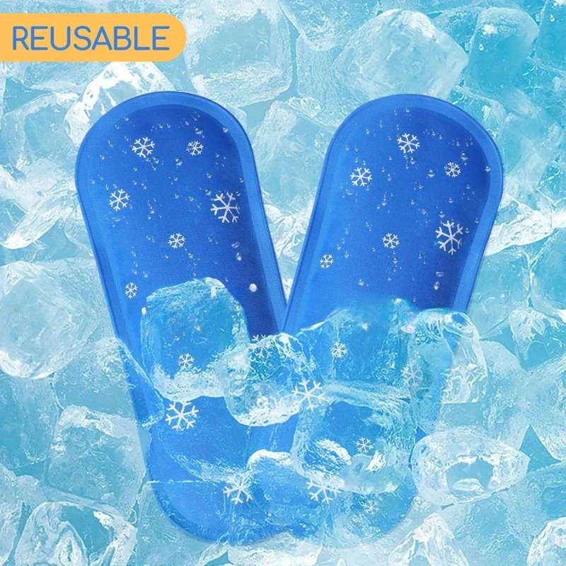 1/6pcs Insulin Gel Ice Bag Reusable Cooling Bag Refrigerated Ice Strip Cold Insulation Ice Pack for Pain Relief Medicine Storage