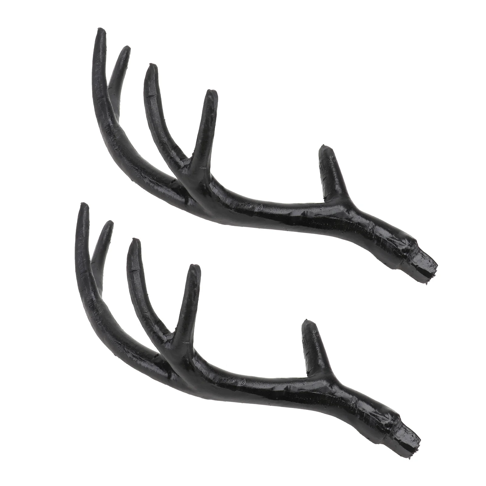 Antlers Halloween Dress up Hat Costume Deer Horn Headdress Decorations Fawn Black Plastic Inflatable