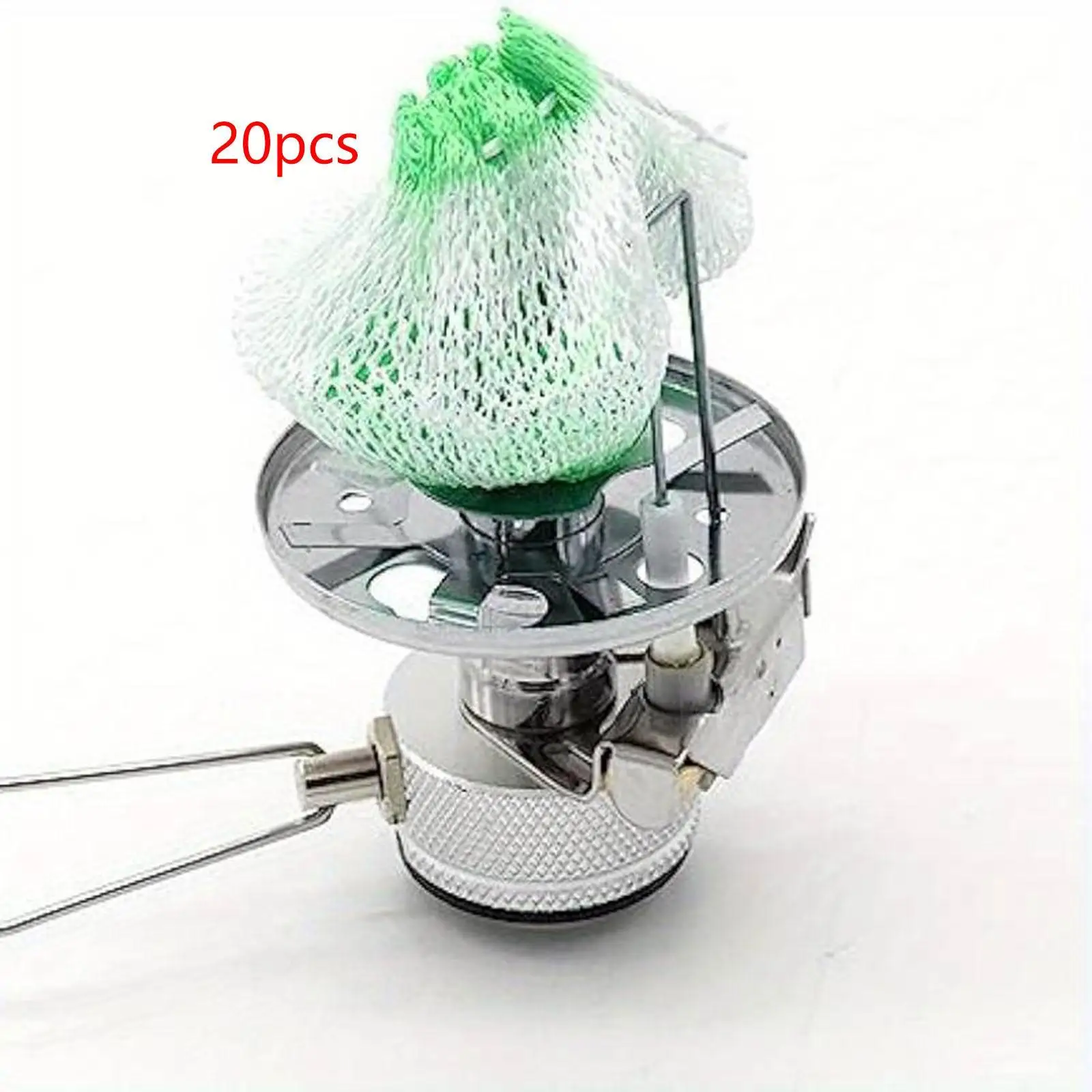 20 Pieces Camping Lantern Mantles Camping Gas Lamp Mantles for Home Fishing