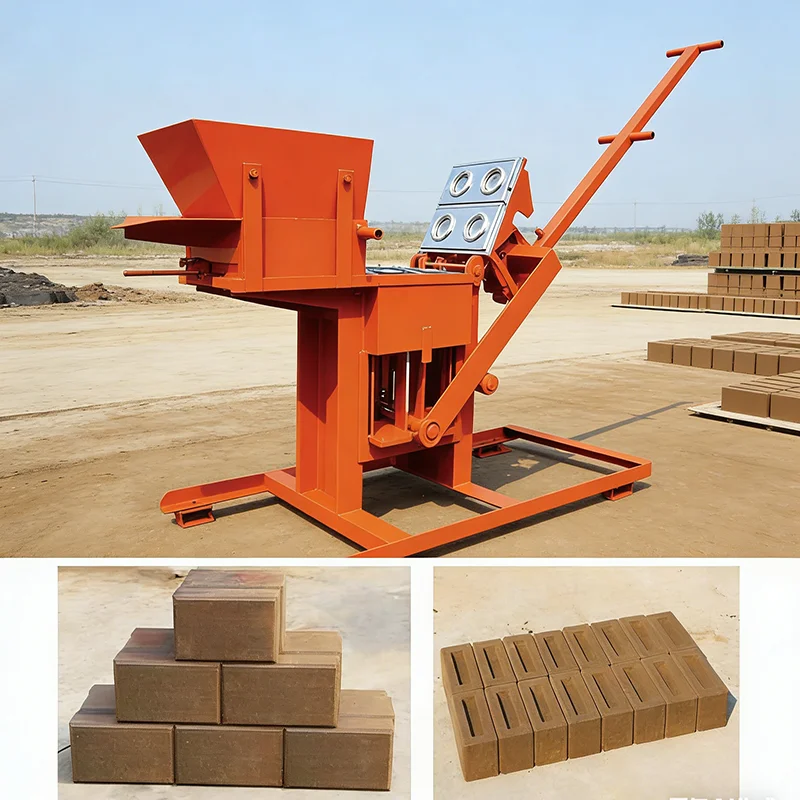 

Customized Full Automatic Brick Making Machine Concrete Block Making Machinery Fly Ash Brick Production Equipment Construction