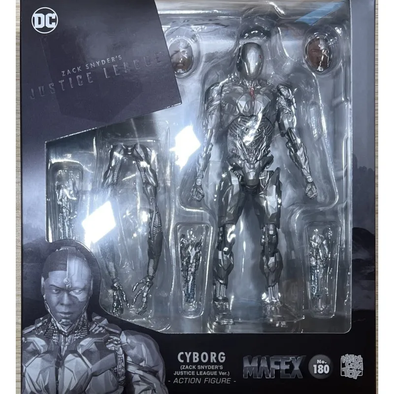 

In Stock Original Mafex No.180 Cyborg Zack Snyder's Justice League Ver Anime Action Collection Figures Model Toy